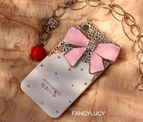 iPhone case, iPhone 4 case, iPhone 4s case, iPhone 5 case, Bling iPhone 4 case, Bling iPhone 5 case, crystal iphone case, cute iphone 4 case, cute iphone 5 case,iphone 4 bow case
