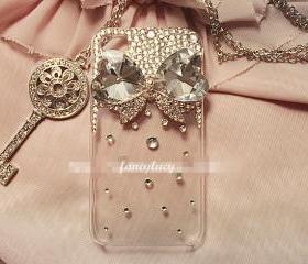 iPhone case, iPhone 4 case, iPhone 4s case, iPhone 5 case, Bling iPhone 4 case, Bling iPhone 5 case, Clear iphone 4 case, iphone 4 bow case, cute iphone 4 case